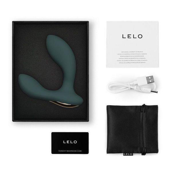 Смарт-массажер простаты LELO Hugo 2 Green, 2 мотора, повышенная мощность SX0688 фото