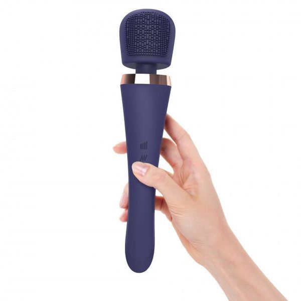 Вибромассажер с силиконовой щеточкой Love to Love Brush Crush &ndash; Midnight Indigo SO5533 фото