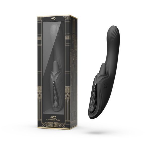 Вибратор-кролик Zalo Ares Obsidian&nbsp;Black SX2694 фото