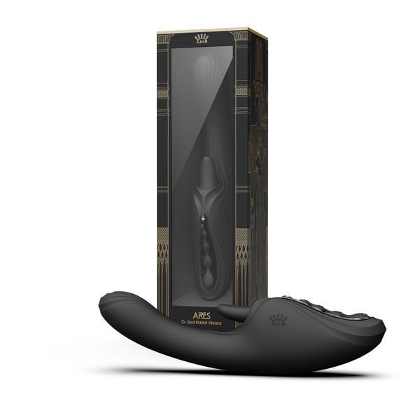 Вибратор-кролик Zalo Ares Obsidian&nbsp;Black SX2694 фото
