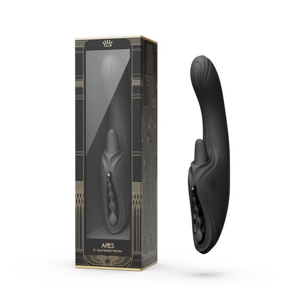 Вибратор-кролик Zalo Ares Obsidian&nbsp;Black SX2694 фото