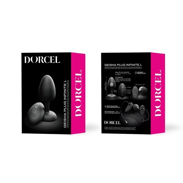 Анальная вибропробка Dorcel GEISHA PLUG INFINITE L SX1388 фото