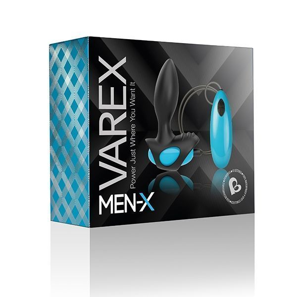 Анальная вибропробка Rocks Off Men-X - Varex SO3004 фото