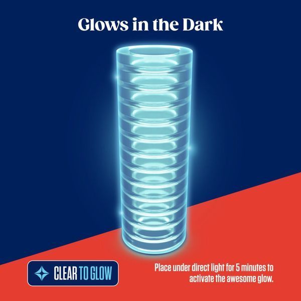 Мастурбатор Blush Rize &ndash; Ribz Glow in the Dark Masturbator &ndash; Clear, нейтральный, светится в темноте SO8831 фото