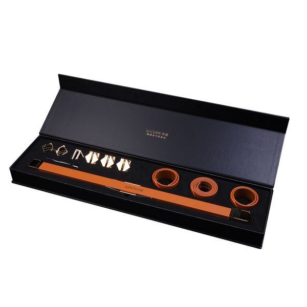 Фіксатор-розпірка LOCKINK Adjustable Spreader Bar Set - Brown SX0852 фото