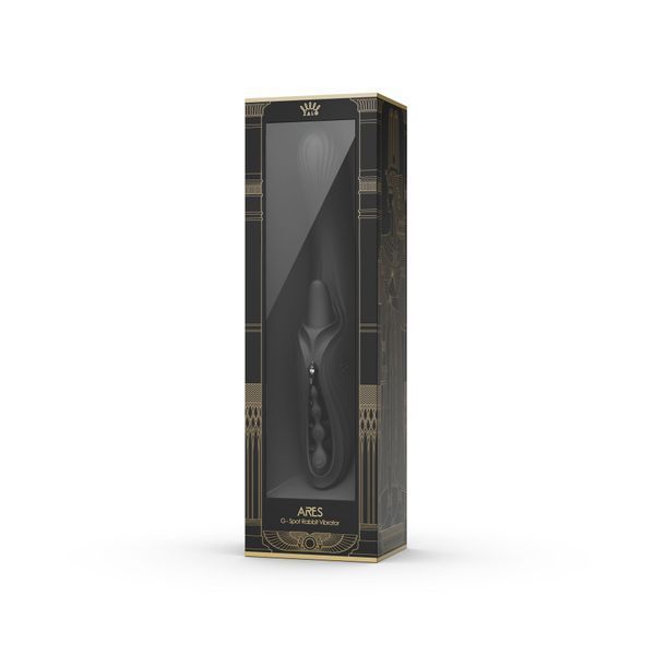 Вибратор-кролик Zalo Ares Obsidian&nbsp;Black SX2694 фото