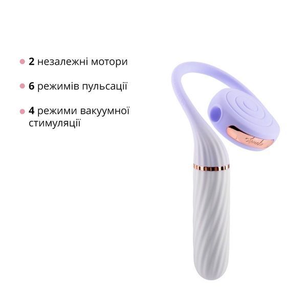 Пульсатор с вакуумной стимуляцией Otouch LOLLIPOP Purple SO9428 фото