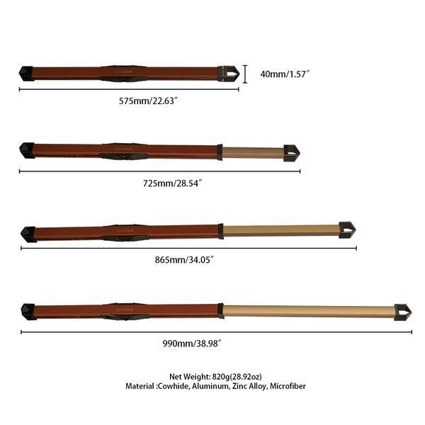 Фіксатор-розпірка LOCKINK Adjustable Spreader Bar Set - Brown SX0852 фото