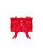 Ажурная подвязка Obsessive Amor Cherris garter, red SO7684 фото 3