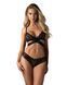 Комплект Obsessive Blomentis 2-pcs set, M/L, мереживний, ліф із зав&rsquo;язками на спині, трусики-сліпи SX1031 фото 1
