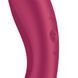 Вакуумный стимулятор с вибрацией Satisfyer Curvy Trinity 1 Red, игрушка 3в1 SO8407 фото 3