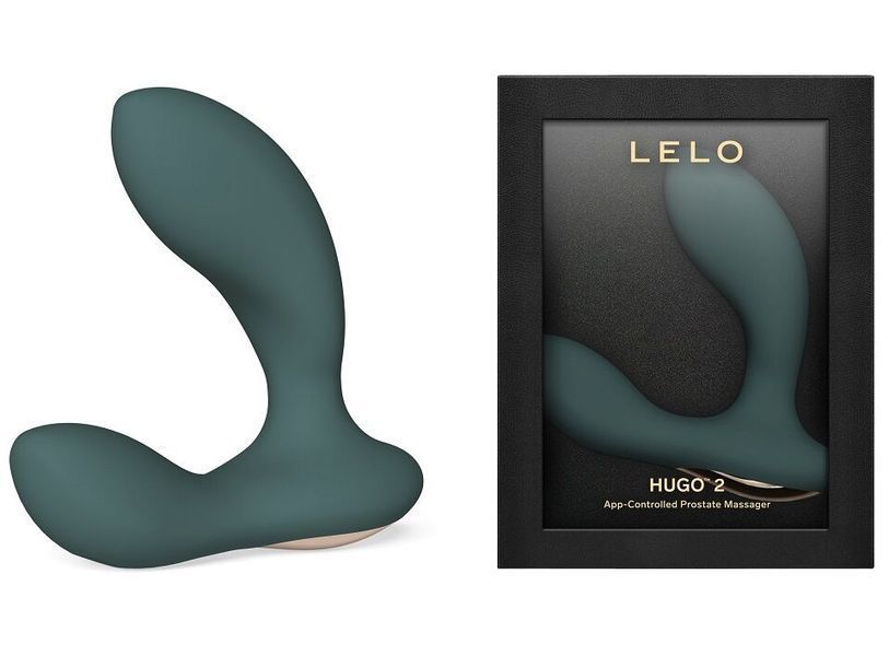 Смарт-массажер простаты LELO Hugo 2 Green, 2 мотора, повышенная мощность SX0688 фото