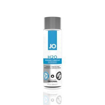 Смазка на водной основе JO H2O ORIGINAL (120 мл) маслянистая и гладкая, растительный глицерин SO1448 фото