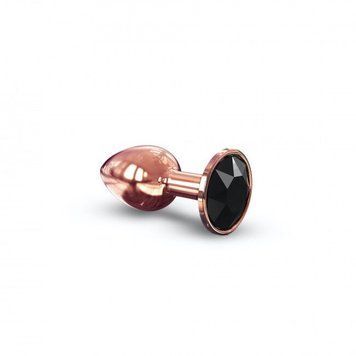 Металлическая анальная пробка с украшением в виде кристалла Dorcel - Diamond Plug Rose Gold S SO5534 фото