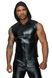Мужская безрукавка с капюшоном Noir Handmade H062 Hooded Shirt, 3XL, мокрый эффект SX0114 фото 2