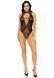 Leg Avenue Net and lace halter bodysuit OS Black SO7898 фото 6