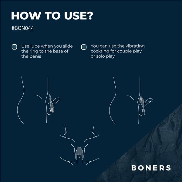 Эрекционное кольцо Boners Adjustable Cockring SX3054 фото