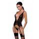Полупрозрачный корсет Passion Exclusive MIRAJANE CORSET XXL/XXXL, black PS26409 фото 1