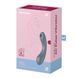 Вакуумный стимулятор с вибрацией Satisfyer Curvy Trinity 1 Bluegrey, игрушка 3в1 SO8408 фото 5