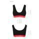 Спортивный топ на широких бретелях Passion PS003 TOP XL, black SO4214 фото 6