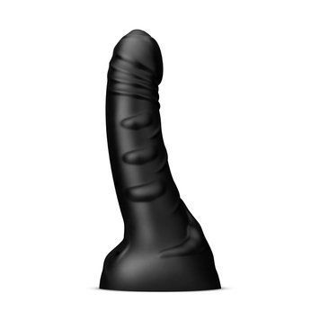 Фалоимитатор BUTTR - Black Hawk Curved Anal Dildo SX2212 фото