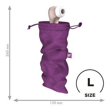 Мешочек для секс-игрушек Satisfyer Treasure Bag L, фиолетовый, на шнурке SX0550 фото