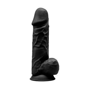 Фаллоимитатор SilexD Norman Black (MODEL 4 size 8.5in), двухслойный, силикон+Silexpan, диаметр 5см SO9922 фото