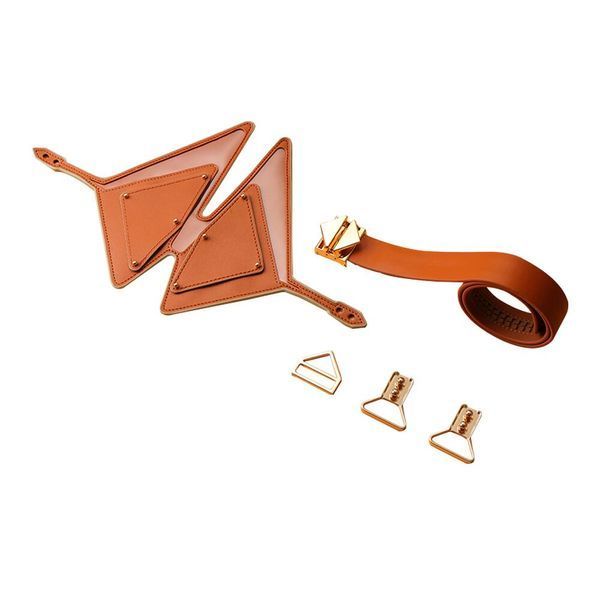 Маска на глаза LOCKINK Vixen Blindfold Brown Set SX0854 фото
