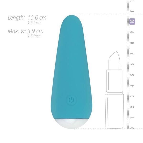 Мини-вибратор Cala Azul &ndash; Julia Mini Vibrator, очень нежный, 10 режимов SO8883 фото