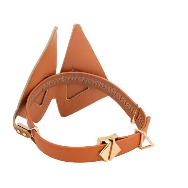 Маска на глаза LOCKINK Vixen Blindfold Brown Set SX0854 фото