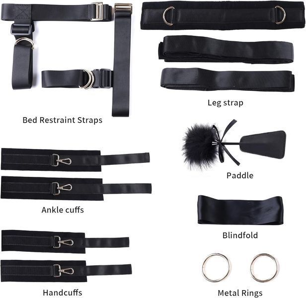 БДСМ-набор LOCKINK YEAHWOW Bed Restraint set SX2844 фото