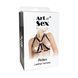 Женская портупея Art of Sex - Aiden Leather harness, Черная XS-M SO8396 фото 4