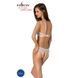Комплект: бра, трусики с ажурным декором и открытым шагом URSULA SET L/XL, white SO5844 фото 2