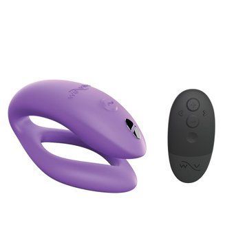 Смарт-вибратор для пар We-Vibe Sync O Light Purple, пульт ДУ SX0524 фото