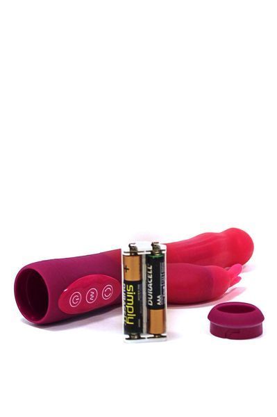 Вібратор-кролик Dorcel Baby Rabbit Pink з перлинним масажем і головкою, що обертається MD0555 фото