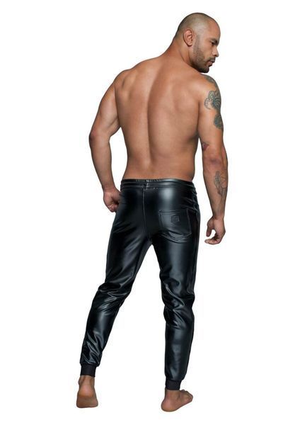 Чоловічі трегінси Noir Handmade H063 Powerwetlook treggings, M, мокрий ефект SX0116 фото