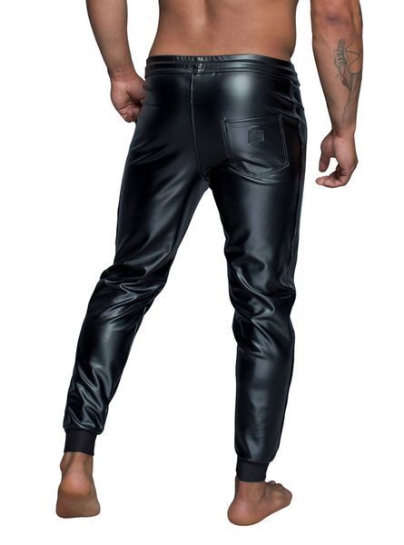 Чоловічі трегінси Noir Handmade H063 Powerwetlook treggings, M, мокрий ефект SX0116 фото