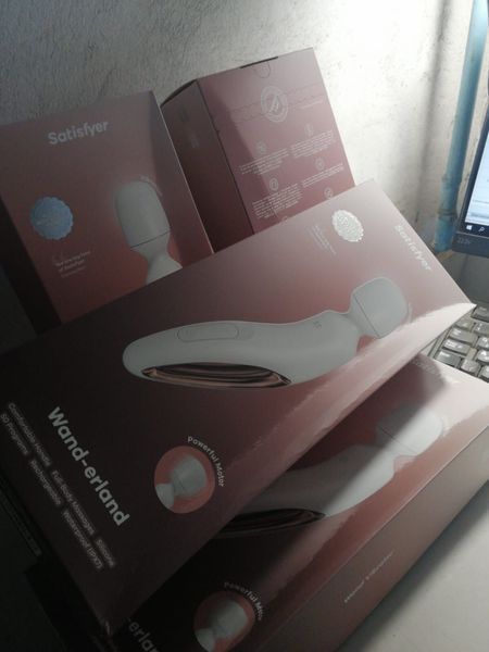 Вибромассажер Satisfyer Wand-erland (White/Rosegold) (мятая упаковка!!!) SX2697-R фото