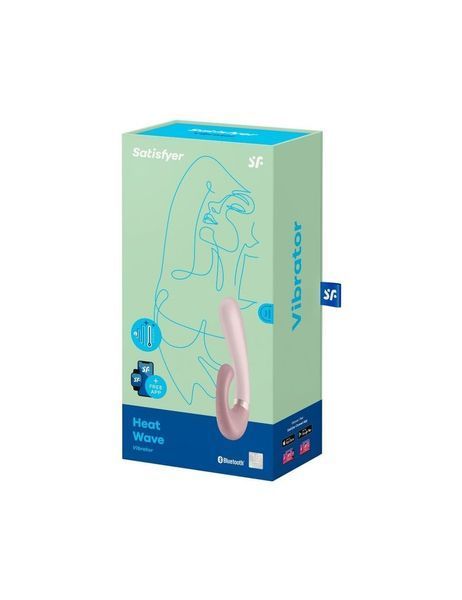 Смарт вибратор-кролик с подогревом Satisfyer Heat Wave Mauve SO6096 фото