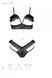 Еротичний комплект Passion DOLLY SET, XXL/XXXL, black, з відкритими чашками SO9706 фото 5