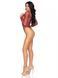 Сетчатое боди со стразами Leg Avenue Crystalized fishnet bodysuit Burgundy One Size SO9135 фото 6