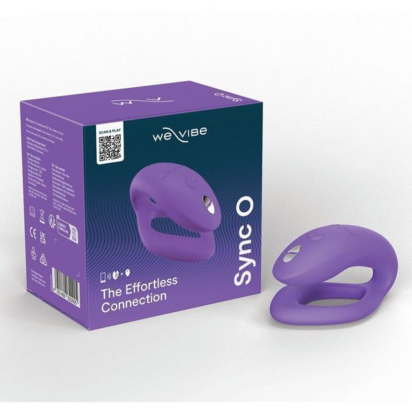 Смарт-вибратор для пар We-Vibe Sync O Light Purple, пульт ДУ SX0524 фото