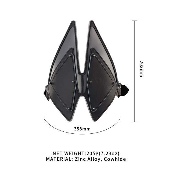 Маска на глаза LOCKINK Vixen Blindfold Black Set SX0855 фото