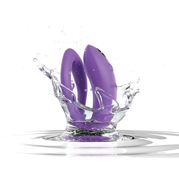 Смарт-вибратор для пар We-Vibe Sync O Light Purple, пульт ДУ SX0524 фото