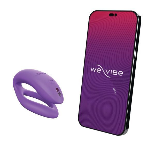 Смарт-вибратор для пар We-Vibe Sync O Light Purple, пульт ДУ SX0524 фото