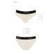 Трусики с широкой резинкой и кружевом Passion PS001 PANTIES XL, ecru SO4166 фото 5