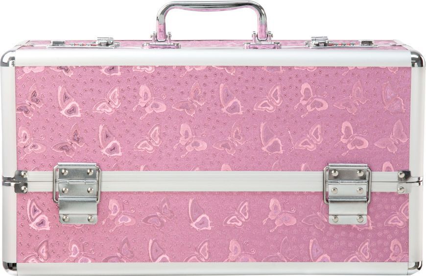 Большой кейс для хранения секс-игрушек BMS Factory Large Lokable Vibrator Case Pink, кодовый замок SO8900 фото