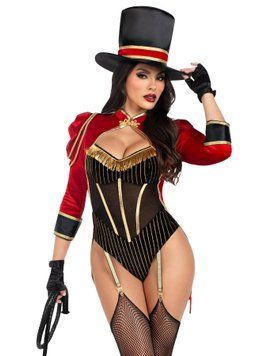 Костюм циркачки Leg Avenue Ravishing Ringmaster Bodysuit S SX2787 фото