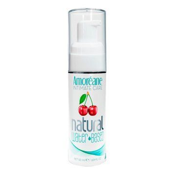 Лубрикант на водной основе с экстрактом фитопланктона Amoreane Cherry (50 мл), морской коллаген SO5031 фото