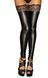 Чулки с мокрым эффектом Noir Handmade F135 Powerwetlook stockings, S, без мысков SX0017 фото 1
